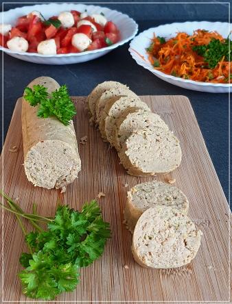 SAUCISSON AU THON A LA MOUTARDE,COOKEO