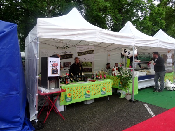 Quelques stands d'exposants aux Journées Châtillonnaises 2016...