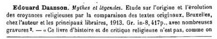 César Danneels - Mythes & légendes (1913)(Revue archéologique 01 1914)