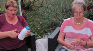 Seconde vie pour des bouteilles en plastique !