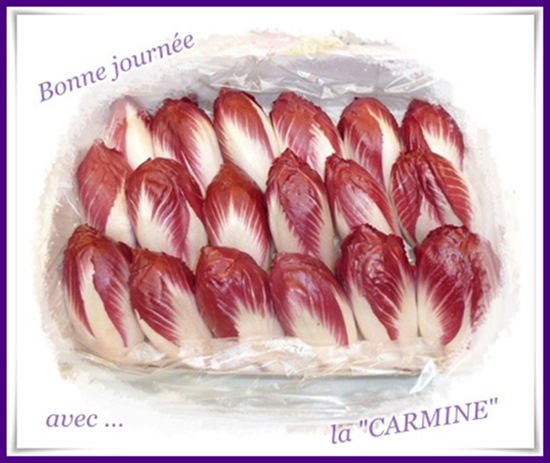 La "Carmine" ... relooke vos assiettes ...