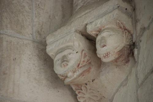 L'église de Gargilesse, les chapiteaux