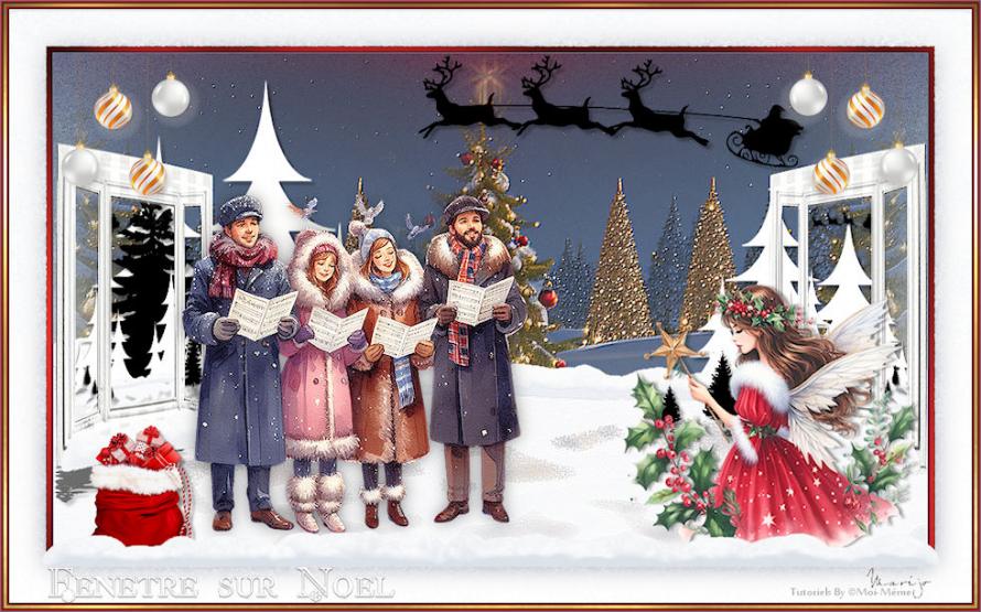 Fenêtre sur noël