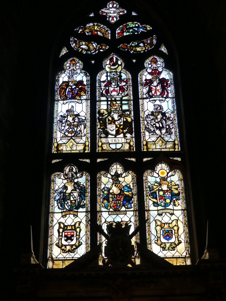 La Cathédrale Saint-Gilles à Edimbourg : les vitraux...