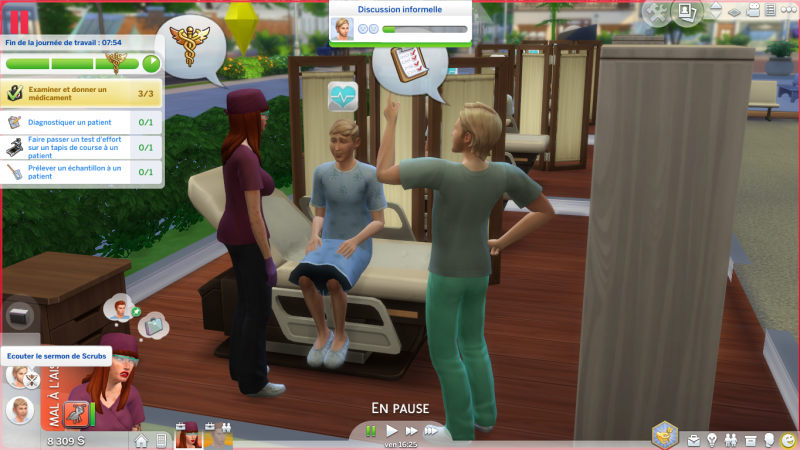 Journées à l'hôpital...