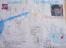 Son premier carnet de voyage à 5 ans 1/2