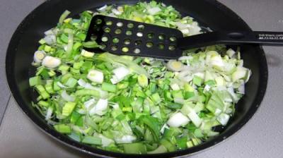 Recette de cuisine : Gratin de poireaux et de topinambours