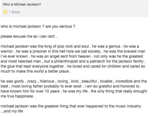 QUI EST MICHAEL JACKSON ? VOICI LA REPONSE DE PARIS JACKSON