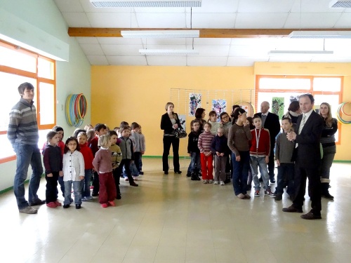 La bibliothèque Municipale de Châtillon sur Seine a initié un concours de dessins pour les écoles de la ville, sur le thème de la Saint Vincent...