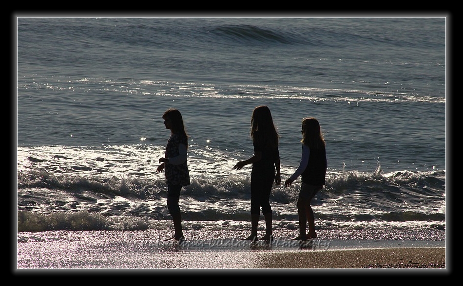 Défier les vagues...