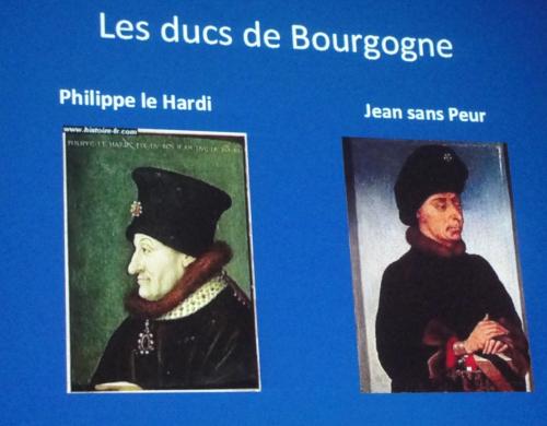 La Bourgogne et les îles britanniques