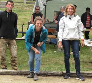 22 équipes au concours de boules