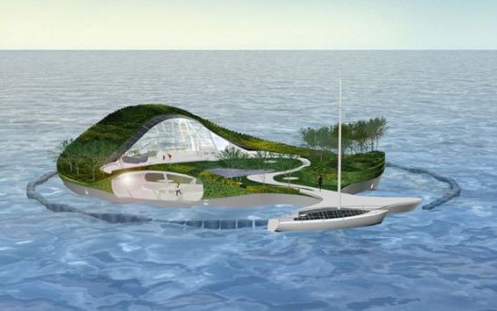 Ce nouvel habitat imaginé par le studio néerlandais WHIM sera constitué de déchets de plastique recyclés.