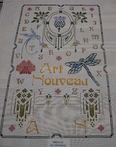 SAL Art Nouveau - Partie 4 - 21ème étape