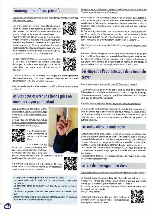 L'écriture manuscrite