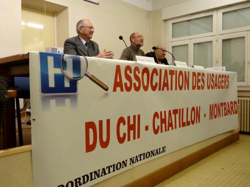 L'assemblée Générale de l'Association des Usagers du CHI Châtilon sur Seine-Montbard a eu lieu vendredi 22 novembre 2013