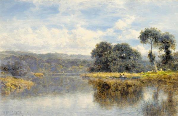 Peinture de : Benjamin Williams Learder 