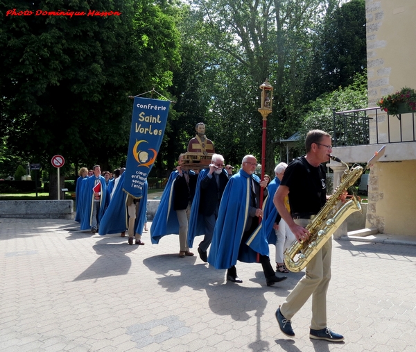 Saint Vorles a été fêté à Châtillon sur Seine....