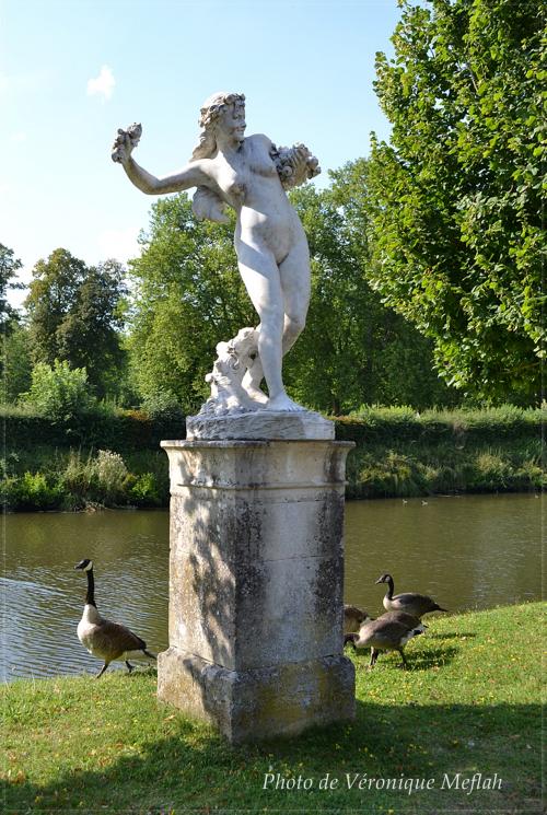Château de Rambouillet : Hommage à Flore, déesse des fleurs de Paul Chevré