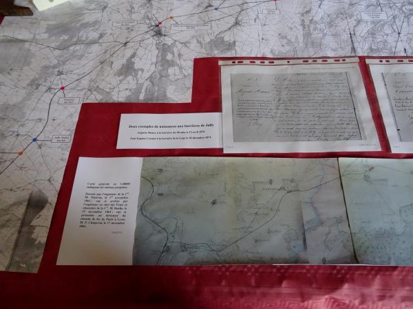 Une très belle exposition sur les 150 ans de la voie ferrée de Ravières à Châtillon sur Seine, à eu lieu Jully, dans l'Yonne