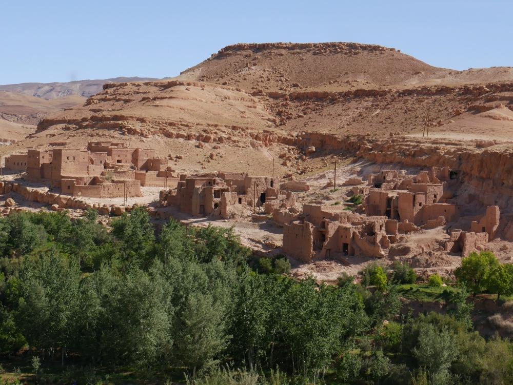 Quelques villages entre Ait Ben Haddou et Télouet 