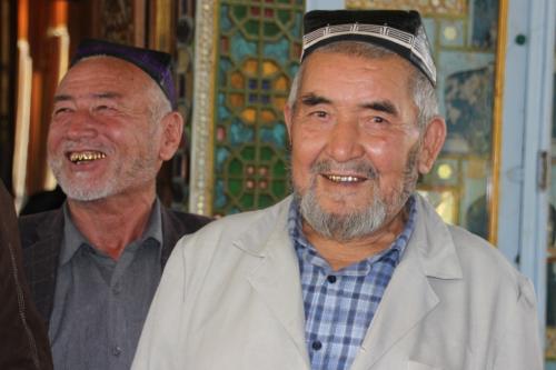 Boukhara, dans les jardins du palais d'été de l'émir