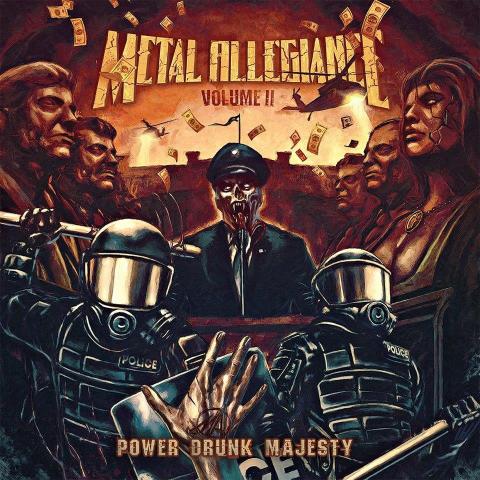METAL ALLEGIANCE - Détails et extrait du nouvel album Power Drunk Majesty