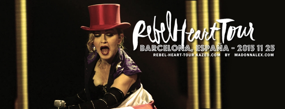 Madonna Rebel Heart Tour Barcelona 2