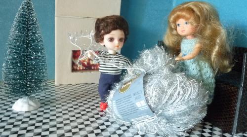 Léo et Melline préparent Noël