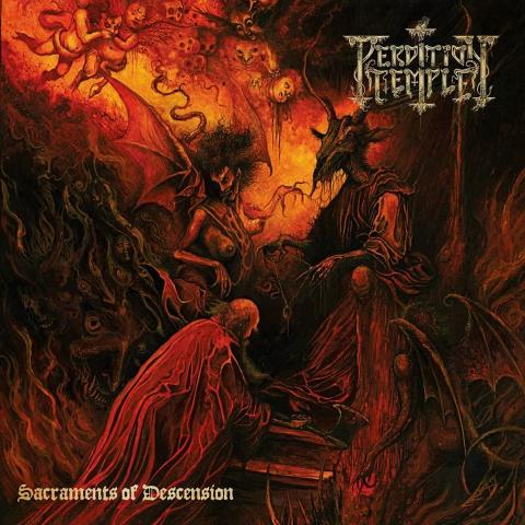 PERDITION TEMPLE - Détails et extraits du nouvel album Sacraments Of Descension