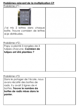 Maths CP Période 4 (2021/2022) sans fichier