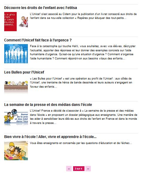 Ressources Unicef