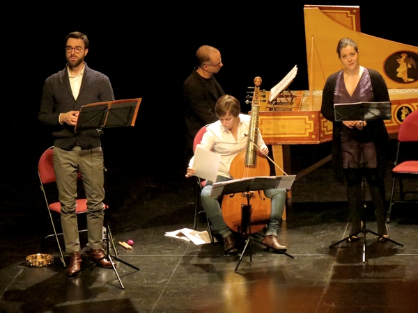 "Les nouvelles métamorphoses" la superbe alliance de la musique  baroque et de la comédie, au Théâtre Gaston Bernard de Châtillon sur Seine