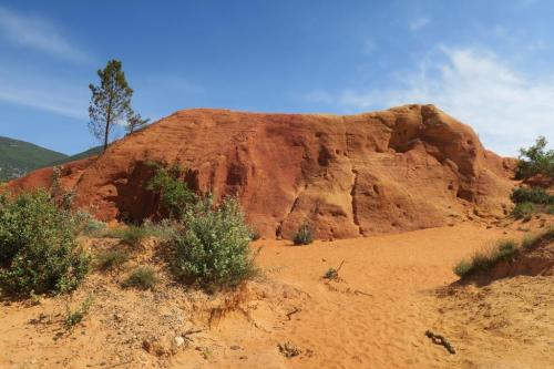 Visite du Colorado Provençal à Rustrel