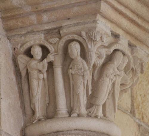 L'église de Gargilesse, les chapiteaux