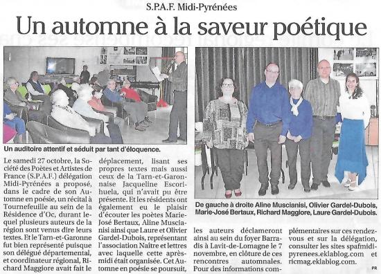 ECHOS DE TOURNEFEUILLE