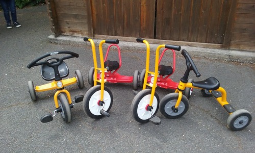L'APEL achète des vélos pour la maternelle