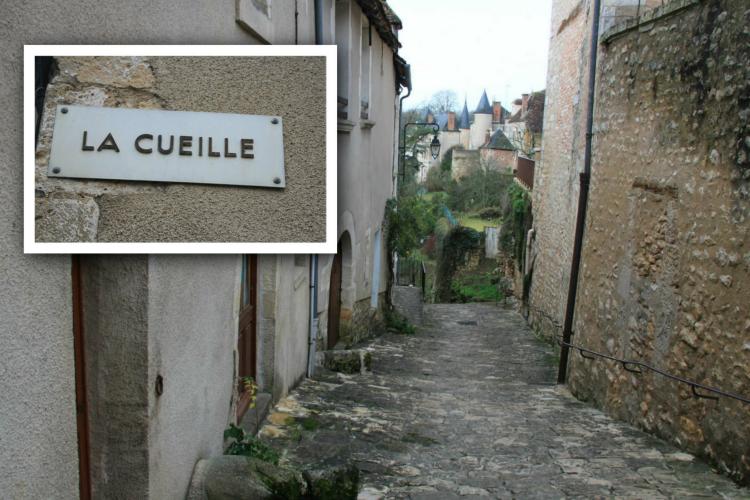 passage pavé de La Cueille