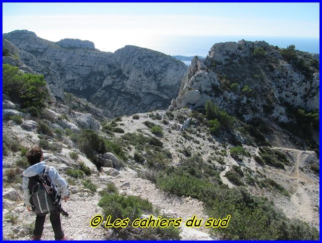 Calanques, le pas de la demi Lune et les 3 arches