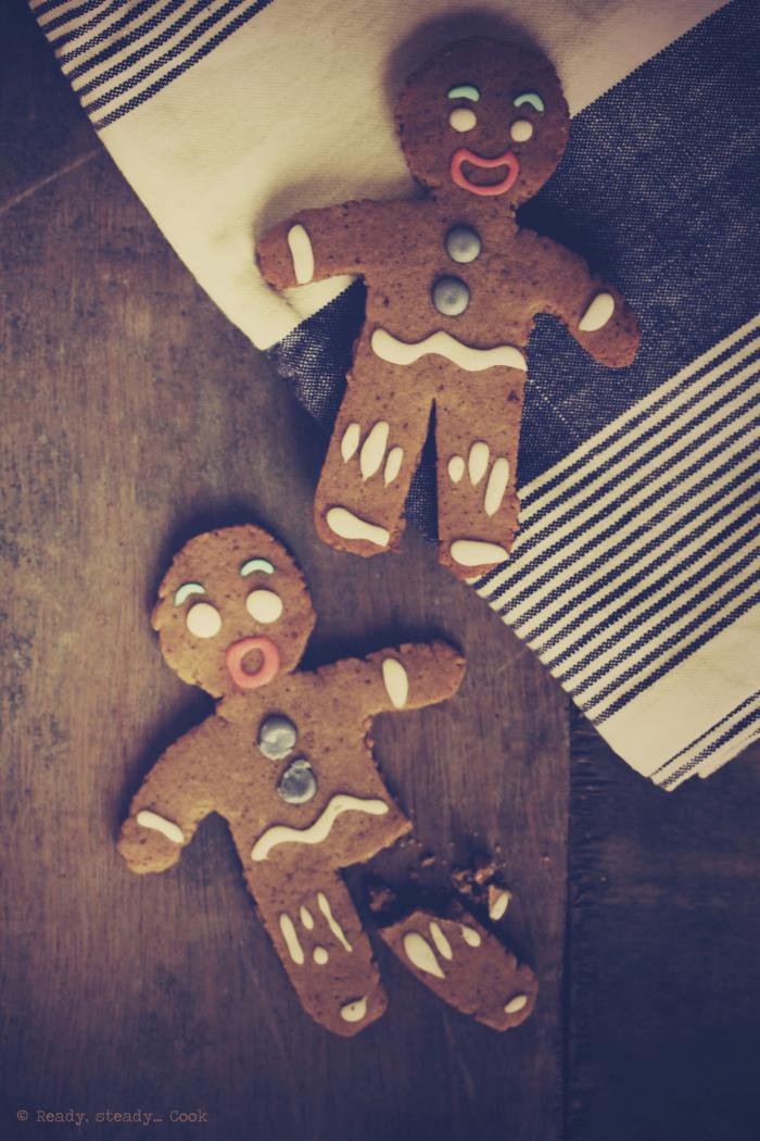 Petits bonhommes sablés ! {Sablés à la cannelle de Noël}