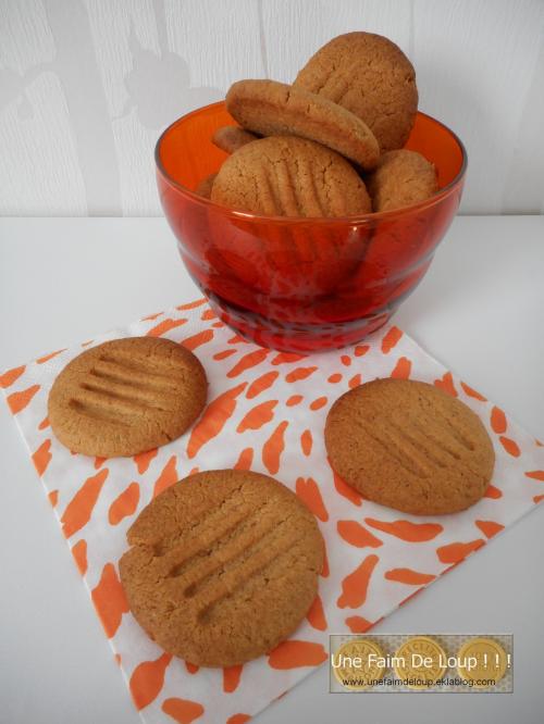 Sablés au beurre de cacahuète