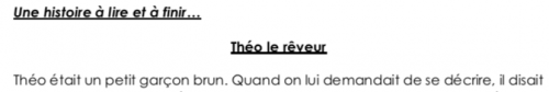 Histoires à suivre (production d’écrits CE1-CE2)