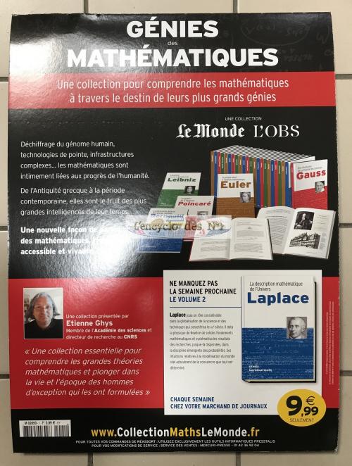 N°1 Génies des mathématiques - Lancement 