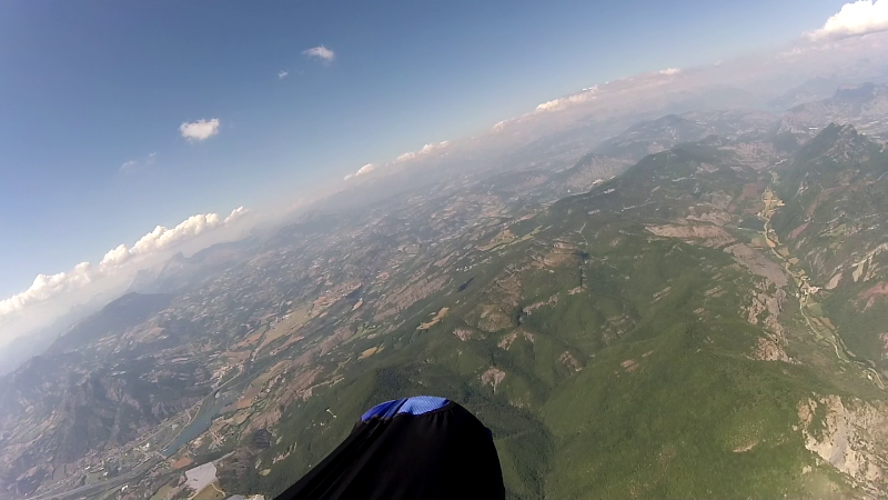 La course avec le vent