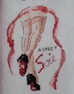 Les bas de soie.