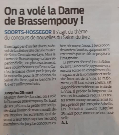 CONCOURS DE NOUVELLES