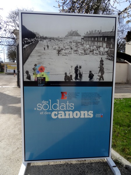 La Grande Guerre évoquée dans la cour du Musée du Pays Châtillonnais-Trésor de Vix