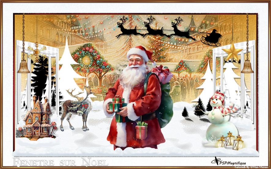 Fenêtre sur noël