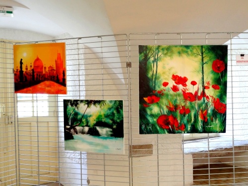 Souvenirs du troisième Salon des Peintres des Amis du Châtillonnais, mai 2012...