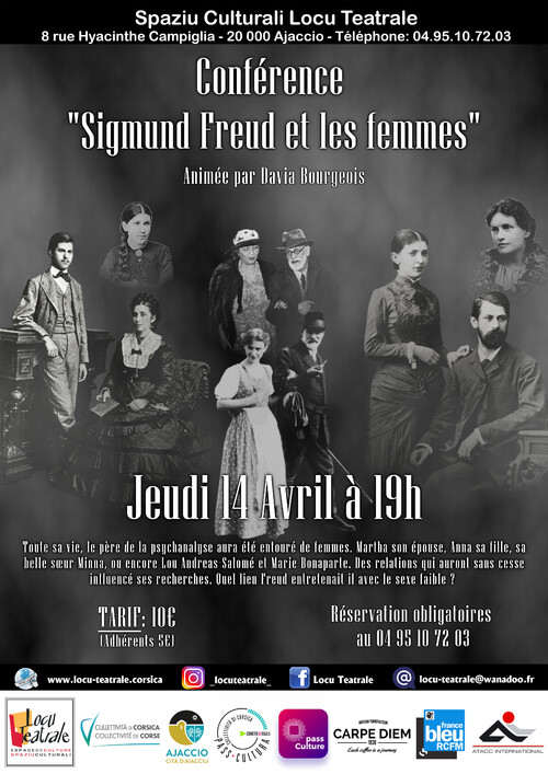 14 Avril 2022 - Conférence "Sigmund Freud et les femmes"